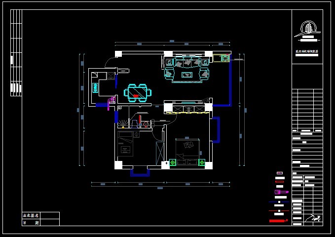 采暖裝修布置圖